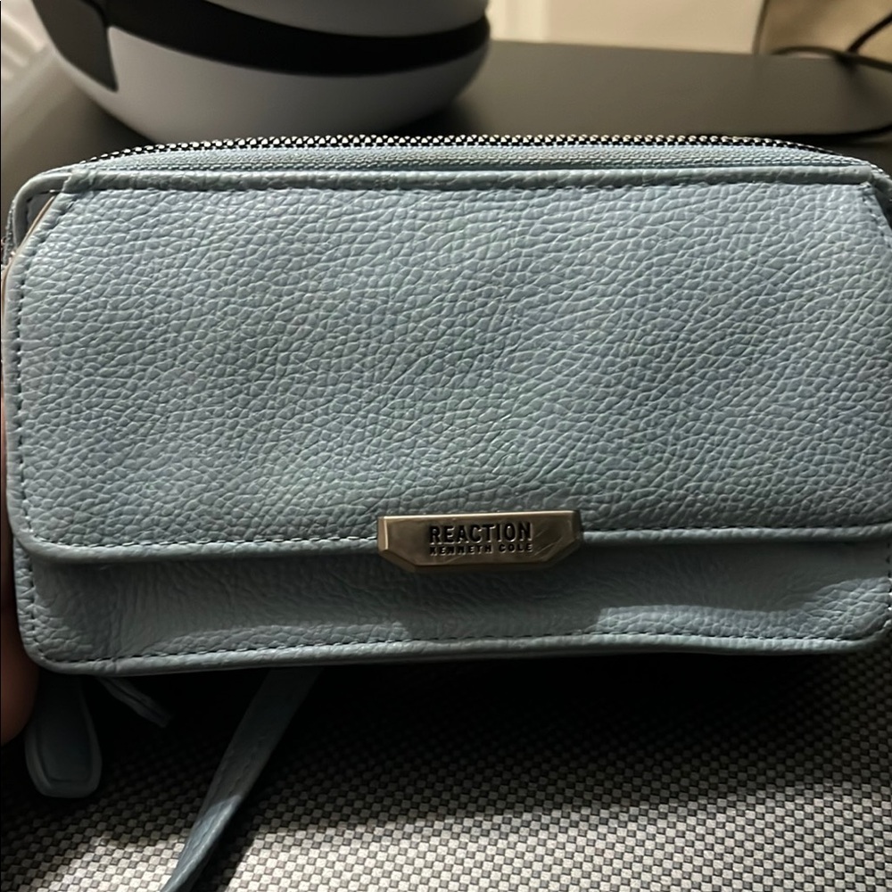 Women's Blue Leather Bag